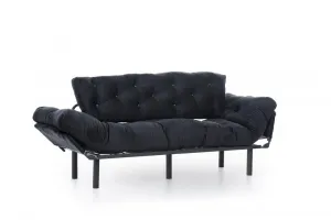 Trojmiestna rozkladacia pohovka Nitta Triple - Black