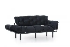 Trojmiestna rozkladacia pohovka Nitta Triple - Black