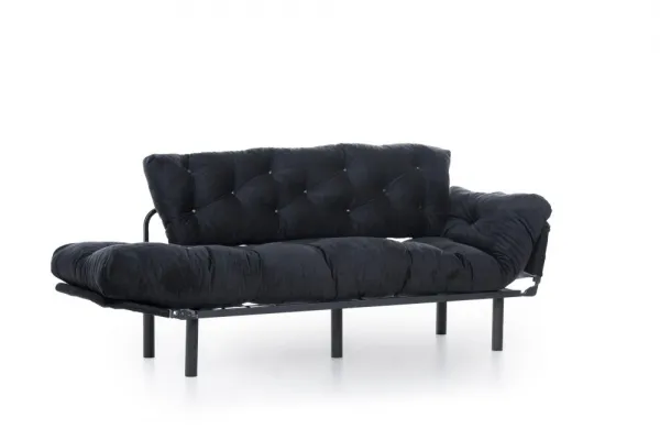 Trojmiestna rozkladacia pohovka Nitta Triple - Black
