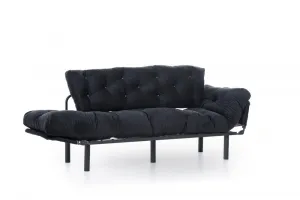 Trojmiestna rozkladacia pohovka Nitta Triple - Black