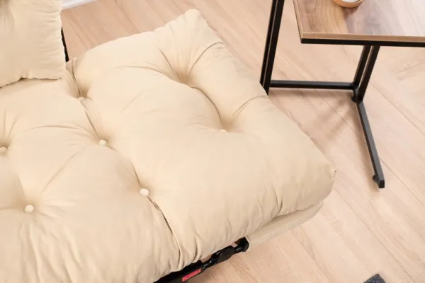 Dvojmiestna rozkladacia pohovka Nitta - Cream