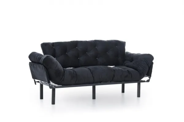 Trojmiestna rozkladacia pohovka Nitta Triple - Black