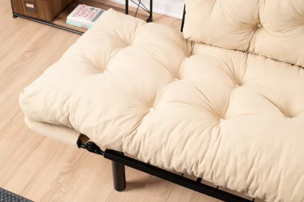Dvojmiestna rozkladacia pohovka Nitta - Cream