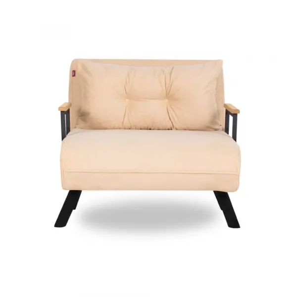 Rozkladacie kreslo Sando Single - Cream