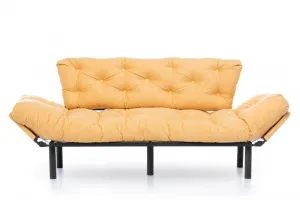 Trojmiestna rozkladacia pohovka Nitta Triple - Mustard