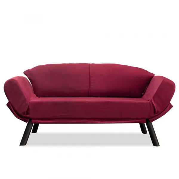 Dvojmiestna rozkladacia pohovka Genzo - Maroon