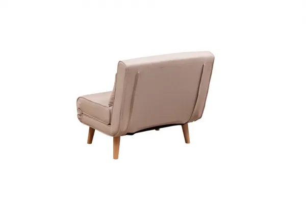 Rozkladacie kreslo Folde Single - Cream