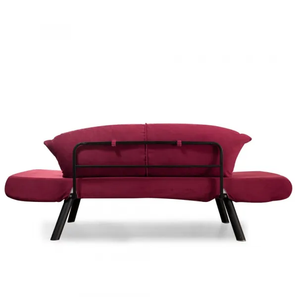 Dvojmiestna rozkladacia pohovka Genzo - Maroon