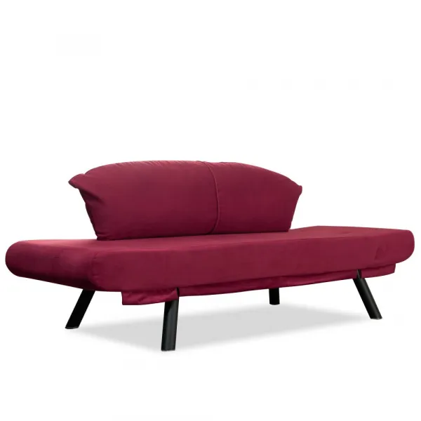 Dvojmiestna rozkladacia pohovka Genzo - Maroon