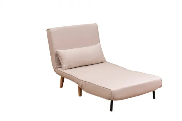 Rozkladacie kreslo Folde Single - Cream