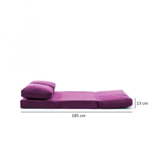 Dvojmiestna rozkladacia pohovka Taida - Purple