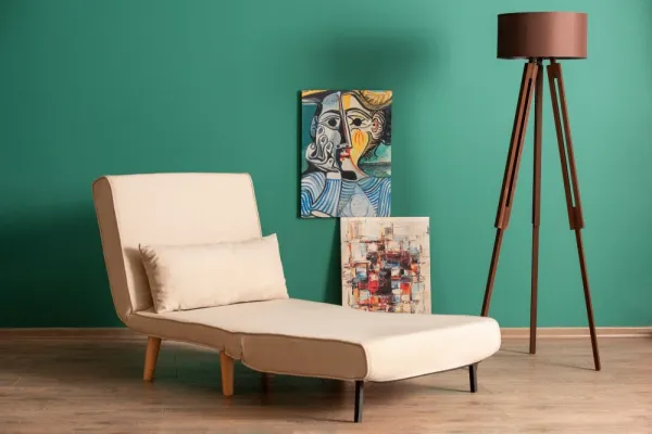 Rozkladacie kreslo Folde Single - Cream