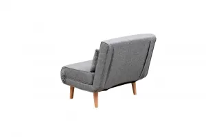 Rozkladacie kreslo Folde Single - Light Grey
