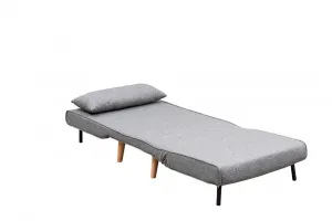 Rozkladacie kreslo Folde Single - Light Grey