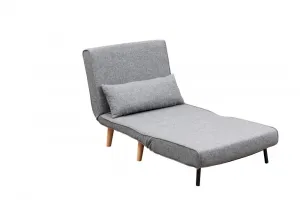 Rozkladacie kreslo Folde Single - Light Grey