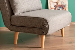 Rozkladacie kreslo Folde Single - Light Grey