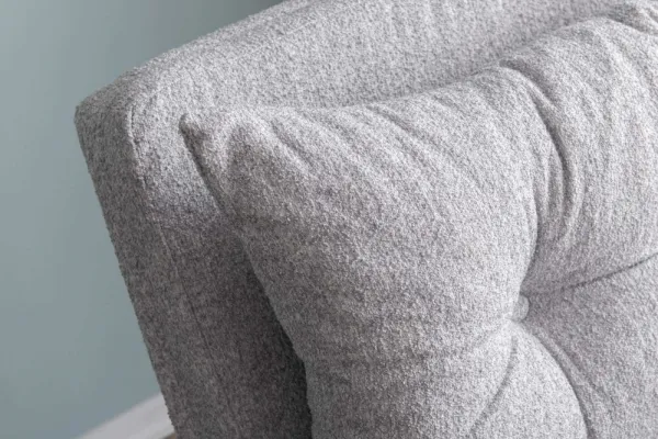 Hanah Home Rozkládací křeslo Single Sando šedé II