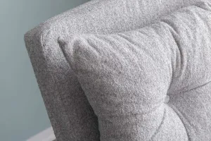 Hanah Home Rozkládací křeslo Single Sando šedé II