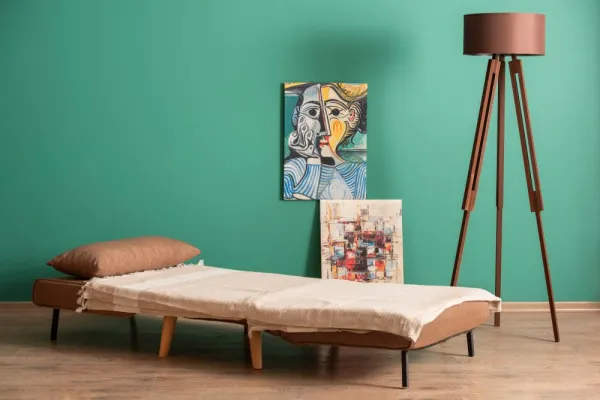 Rozkladacie kreslo Folde Single - Brown