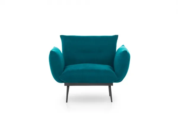 Kreslo ušiak Jax Solo - Petrol Green GR124