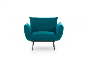 Kreslo ušiak Jax Solo - Petrol Green GR124