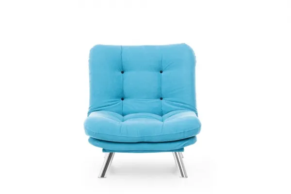 Kreslo / Jednomiestna pohovka Misa Solo - Turquoise