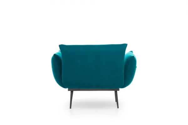 Kreslo ušiak Jax Solo - Petrol Green GR124