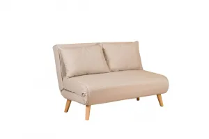 Dvojmiestna rozkladacia pohovka Folde 2-Seater - Cream