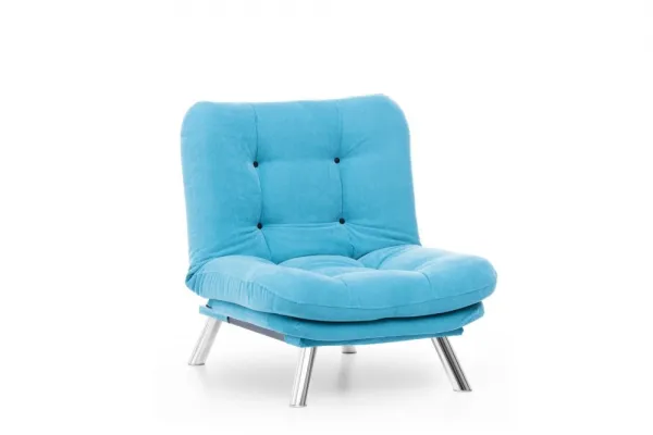Kreslo / Jednomiestna pohovka Misa Solo - Turquoise