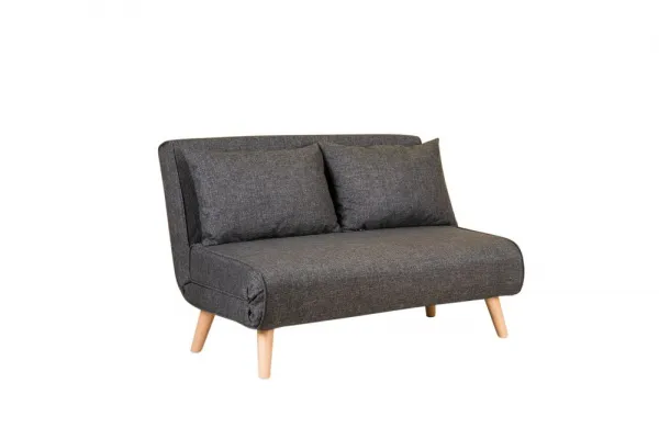 Dvojmiestna rozkladacia pohovka Folde 2-Seater - Dark Grey