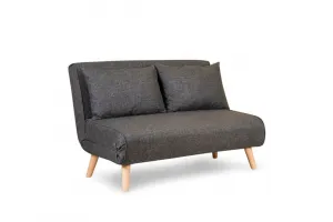 Dvojmiestna rozkladacia pohovka Folde 2-Seater - Dark Grey