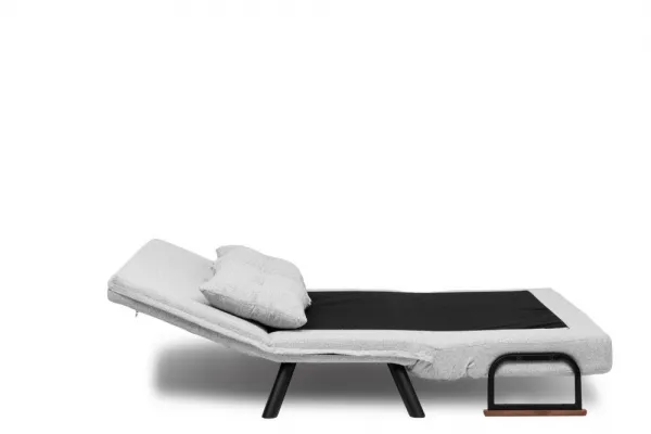 Hanah Home Dvoumístná rozkládací pohovka Seater Sando šedá II