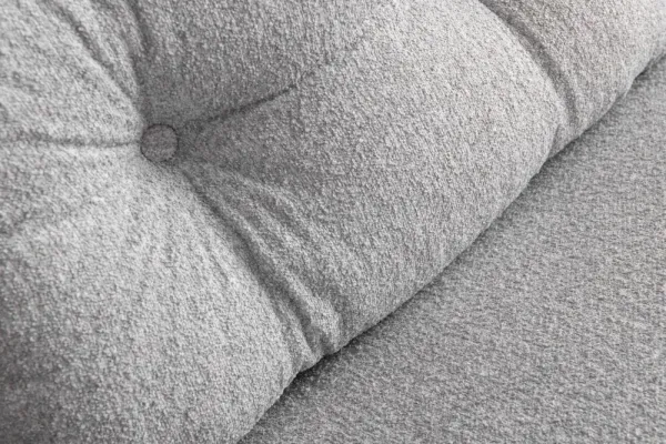 Hanah Home Dvoumístná rozkládací pohovka Seater Sando šedá II