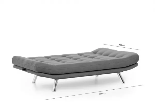 Trojmiestna rozkladacia pohovka Misa Sofabed - Grey