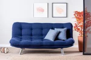 Trojmiestna rozkladacia pohovka Misa Sofabed - Navy Blue
