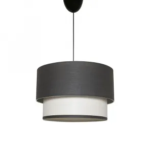 Závesný luster SP286 antracitová, biela