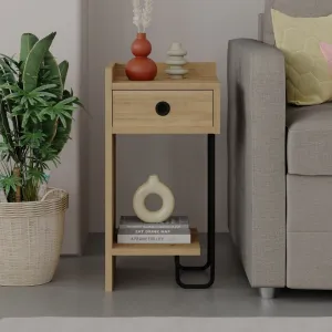 Nočný stolík Sirius Left - Oak v2