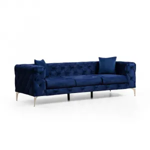 Trojmiestna pohovka Como - Navy Blue