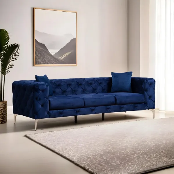 Trojmiestna pohovka Como - Navy Blue