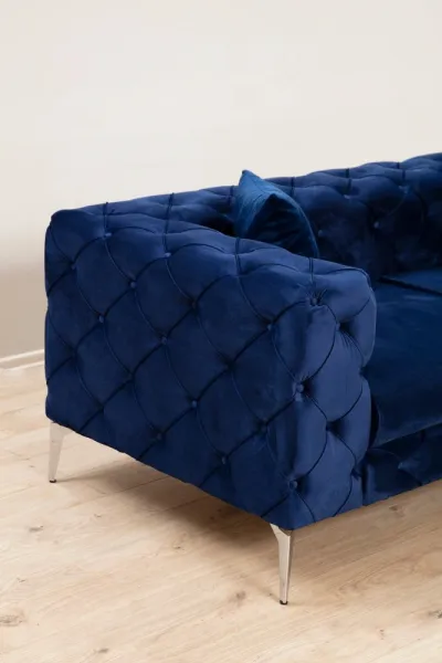 Trojmiestna pohovka Como - Navy Blue