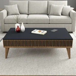 Konferenčný stolík Milan - Walnut, Anthracite