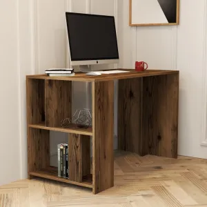 Písací stôl Lima - Walnut