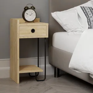 Nočný stolík Sirius Left - Oak v2