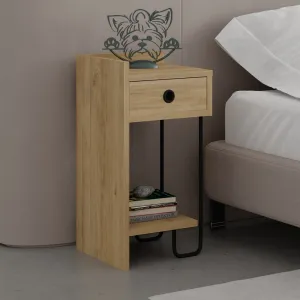 Nočný stolík Sirius Left - Oak v2