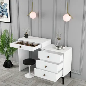 Toaletný stolík Lizbon 556 - White