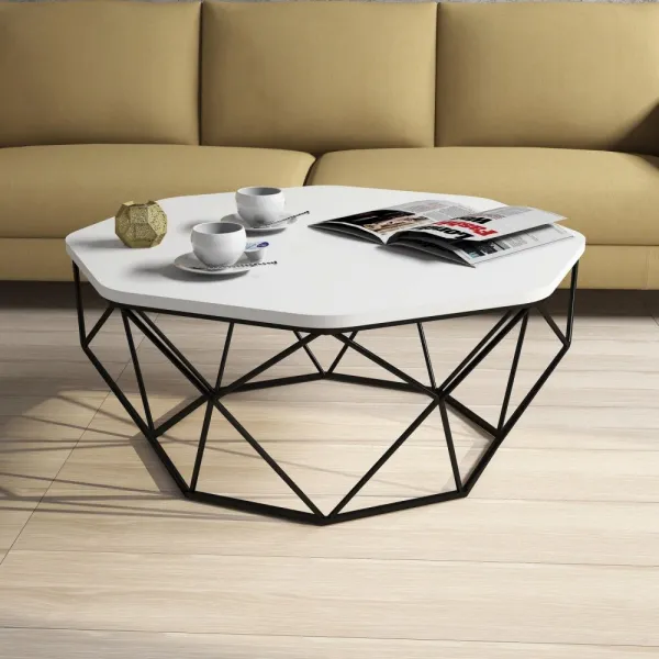 Konferenčný stolík Diamond - White