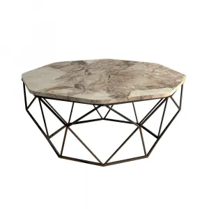 Konferenčný stolík Diamond - White Marble