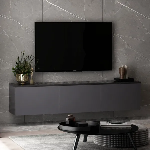 TV stolík Neon - Anthracite