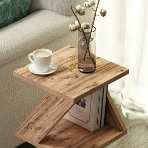 Príručný stolík / Odkladací stolík Albeni - Atlantic Pine
