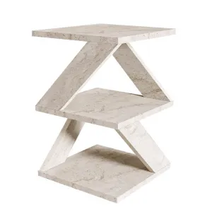 Odkladací stolík Albeni Travertine